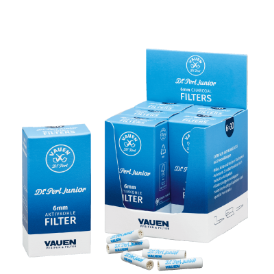 Φίλτρα Ενεργού Άνθρακα Vauen 6mm 30 Τεμ.